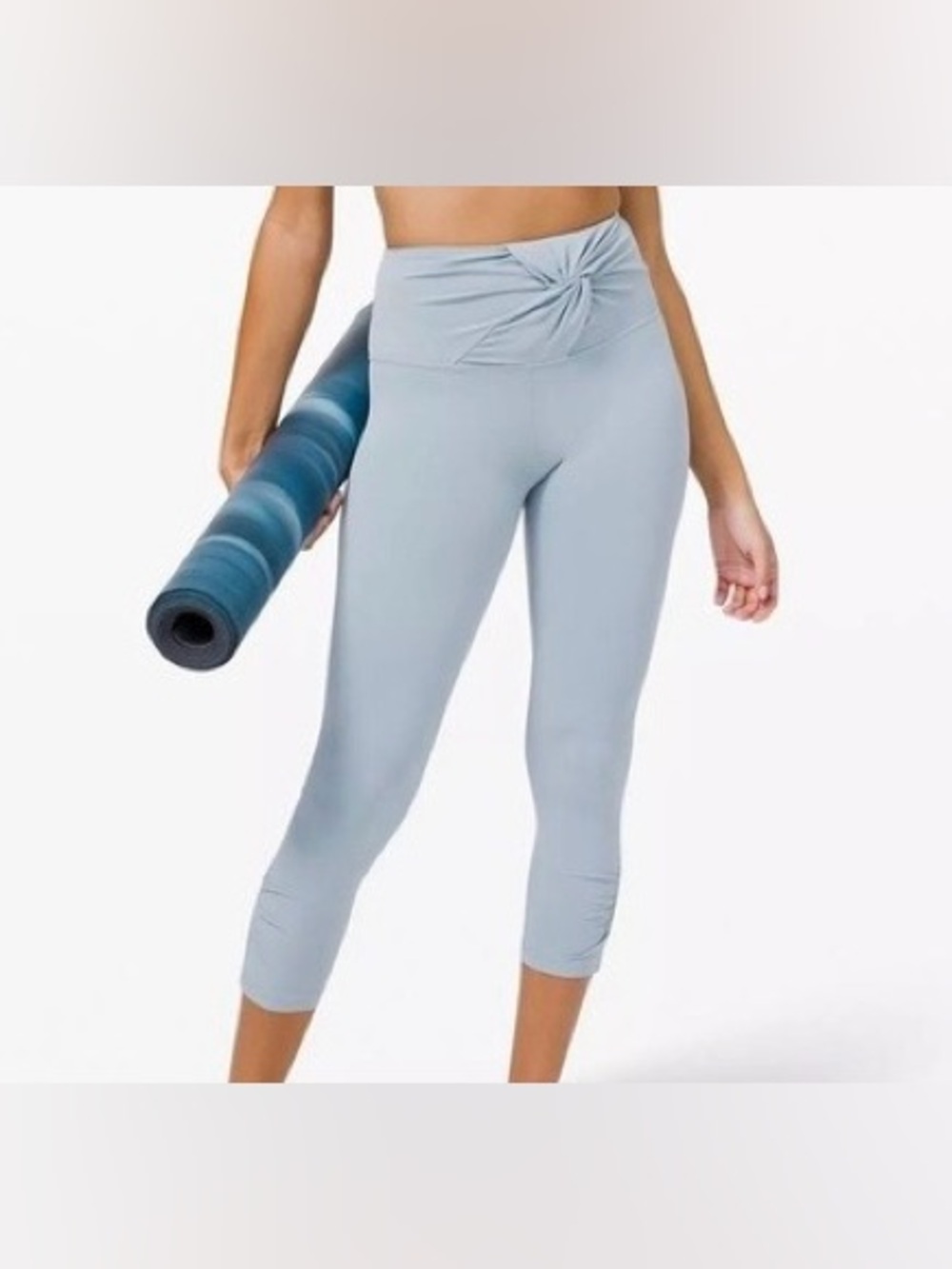 LULULEMON Align High Rise Crop 23" Twist Waist EUC